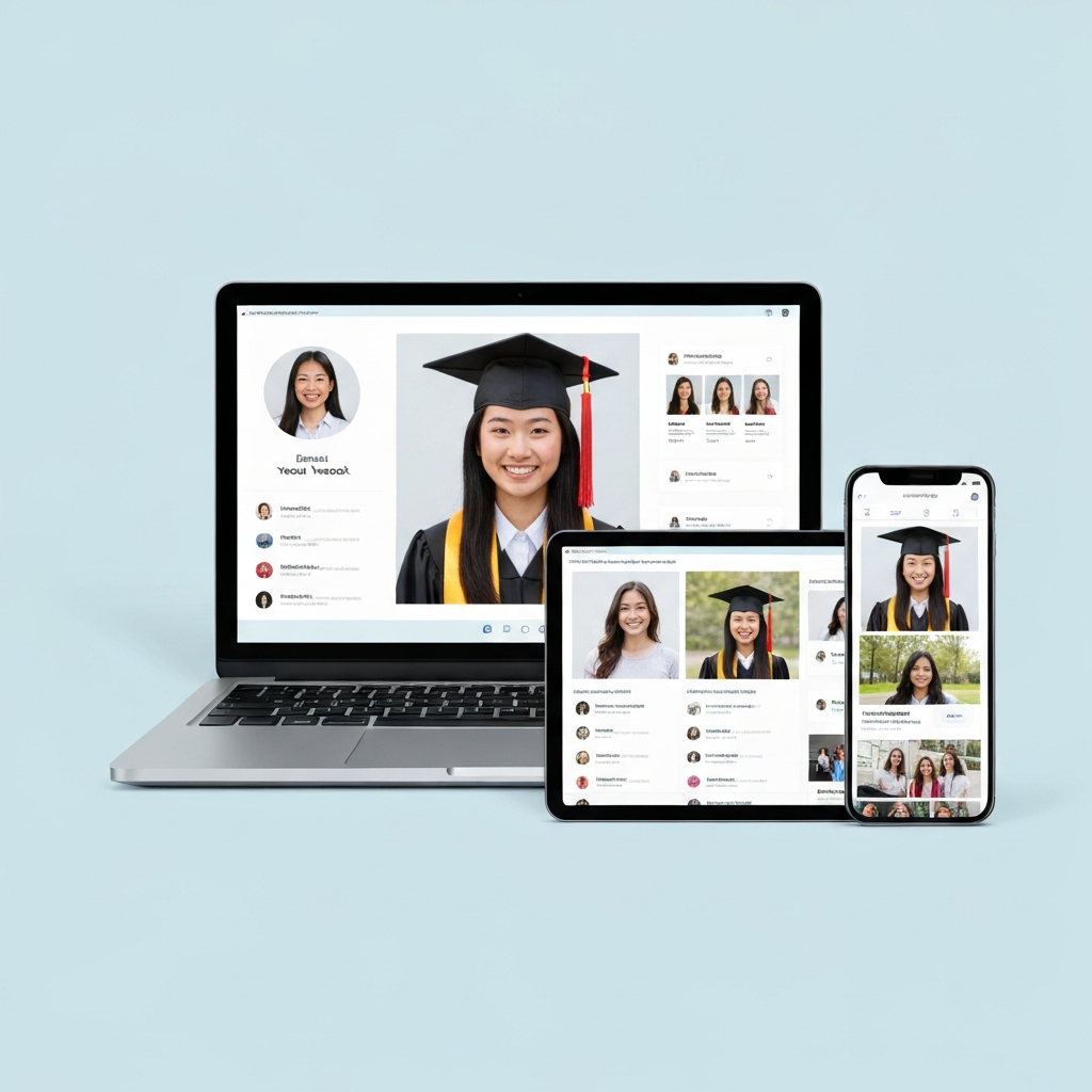 Pixel Digital Yearbooks on multiple devices