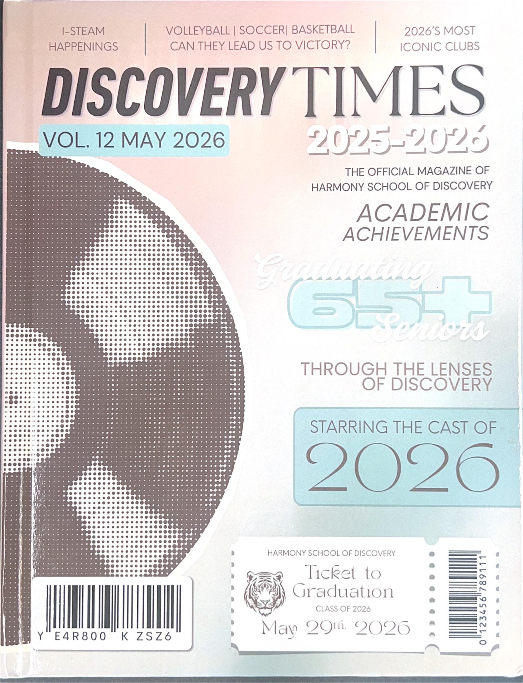 Discovery Times Yearbook Cover